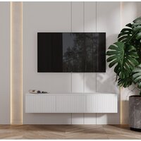 Тумба Shtabe Royal 5030 эко (белый/белый) - Превью изображения №3 — Интернет-магазин Time-Shop