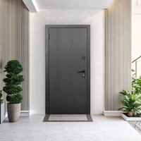 Металлическая дверь Guard 7см Серебро/белый матовый (86x205, левая) - Превью изображения №6 — Интернет-магазин Time-Shop