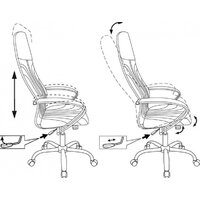 Офисное кресло Бюрократ CH-610SL (черный) - Превью изображения №11 — Интернет-магазин Time-Shop