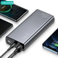 Внешний аккумулятор Usams CD165 PB59 30000mAh (темно-серый) - Превью изображения №7 — Интернет-магазин Time-Shop