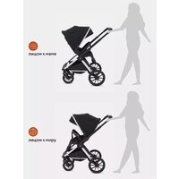 Универсальная коляска Rant MOWbaby Tilda MB064 (2 в 1, черный) - Превью изображения №25 — Интернет-магазин Time-Shop