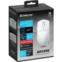 Игровая мышь Defender Arcade GM-381 (белый) - Превью изображения №4 — Интернет-магазин Time-Shop