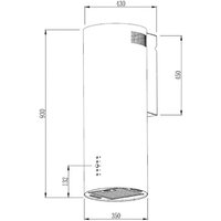 Кухонная вытяжка Hietzel CHW 3509E BL - Превью изображения №11 — Интернет-магазин Time-Shop