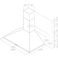 Кухонная вытяжка Elica Tamaya Rail ANBR/A/90 PRF0177406 - Превью изображения №2 — Интернет-магазин Time-Shop