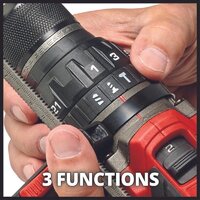 Ударная дрель-шуруповерт Einhell TP-CD 18/120 4514310 (без АКБ) - Превью изображения №12 — Интернет-магазин Time-Shop