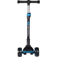 Трехколесный самокат Novatrack Rainbow 120 120BB.RAINBOW.BBL25 (черный/синий) - Превью изображения №2 — Интернет-магазин Time-Shop