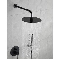 Душевая система  Rea Lungo REA-P4100 (черный) - Превью изображения №8 — Интернет-магазин Time-Shop