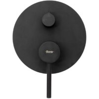 Душевая система  Rea Lungo REA-P4100 (черный) - Превью изображения №3 — Интернет-магазин Time-Shop