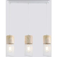 Ambrella light TR8499/3 WH/WD (белый/дерево)