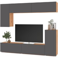 Modern Тетрис (золотой дуб/графит)