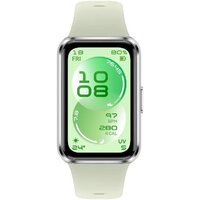 Фитнес-браслет Huawei Band 11 (серебристый алюминиевый корпус, с зеленым силиконовым ремешком, международная версия) - Превью изображения №2 — Интернет-магазин Time-Shop