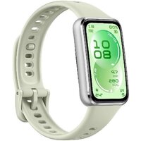 Фитнес-браслет Huawei Band 11 (серебристый алюминиевый корпус, с зеленым силиконовым ремешком, международная версия) - Превью изображения №3 — Интернет-магазин Time-Shop