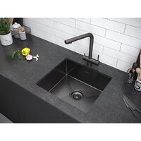 Кухонная мойка Paulmark Lassan PM304444-GM - Превью изображения №3 — Интернет-магазин Time-Shop