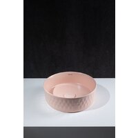 Умывальник Allen Brau Fantasy Romb 36 4.11033.SM розовый - Превью изображения №2 — Интернет-магазин Time-Shop