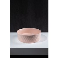 Умывальник Allen Brau Fantasy Romb 36 4.11033.SM розовый - Превью изображения №3 — Интернет-магазин Time-Shop