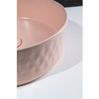 Умывальник Allen Brau Fantasy Romb 36 4.11033.SM розовый - Превью изображения №5 — Интернет-магазин Time-Shop