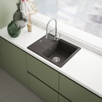 Кухонная мойка Franke Basis BFG 611-62 114.0716.316 (серый сланец) - Превью изображения №2 — Интернет-магазин Time-Shop