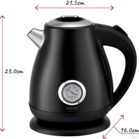 Электрический чайник CAMRY CR1344 BK - Превью изображения №4 — Интернет-магазин Time-Shop