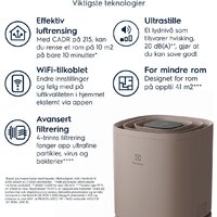 Очиститель воздуха Electrolux EPO50351BG - Превью изображения №2 — Интернет-магазин Time-Shop