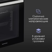 Электрический духовой шкаф Zigmund & Shtain E 175 B - Превью изображения №9 — Интернет-магазин Time-Shop