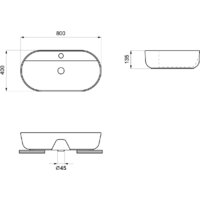 Умывальник Wellsee Chic Riviera 326823000 - Превью изображения №9 — Интернет-магазин Time-Shop
