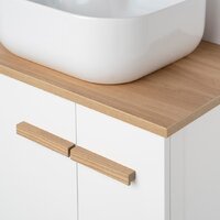  Lauter Тумба под умывальник Adri 59 (белый глянец) - Превью изображения №7 — Интернет-магазин Time-Shop