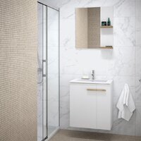  Lauter Тумба под умывальник Adri 59 (белый глянец) - Превью изображения №4 — Интернет-магазин Time-Shop