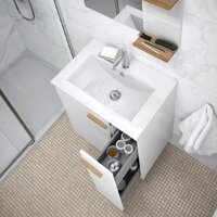  Lauter Тумба под умывальник Adri 59 (белый глянец) - Превью изображения №5 — Интернет-магазин Time-Shop