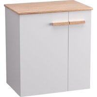  Lauter Тумба под умывальник Adri 59 (белый глянец) - Превью изображения №13 — Интернет-магазин Time-Shop