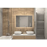  Континент Зеркало Trezhe LED 120x70 - Превью изображения №2 — Интернет-магазин Time-Shop