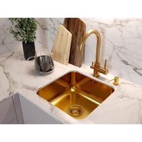 Кухонная мойка Emar EMB-127A PVD Nano Golden - Превью изображения №2 — Интернет-магазин Time-Shop