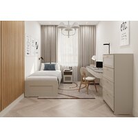 Кровать Mio Tesoro Нави 90x200 2.15.04.040.19 (кашемир) - Превью изображения №3 — Интернет-магазин Time-Shop