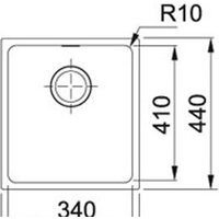 Кухонная мойка Franke Sirius SID 110-34 125.0443.350 (оникс) - Превью изображения №2 — Интернет-магазин Time-Shop