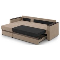 Диван Mio Tesoro Атланта Лайт 111 (Savana Camel/Ecostile Chocolate) - Превью изображения №5 — Интернет-магазин Time-Shop