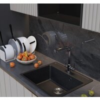 Кухонная мойка Mixline ML-GM15 551914 (черный) - Превью изображения №4 — Интернет-магазин Time-Shop