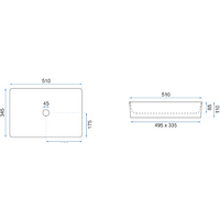 Умывальник Rea Avia (белый) - Превью изображения №6 — Интернет-магазин Time-Shop