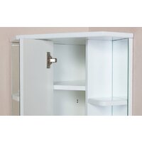  Onika Шкаф с зеркалом Кредо 35.01У (белый) [303501] - Превью изображения №3 — Интернет-магазин Time-Shop