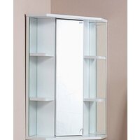  Onika Шкаф с зеркалом Кредо 35.01У (белый) [303501] - Превью изображения №2 — Интернет-магазин Time-Shop