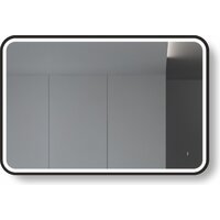  Алмаз-Люкс Зеркало Bissau Blaсk 10070dh-6 (с подсветкой, датчиком движения и подогревом) - Превью изображения №2 — Интернет-магазин Time-Shop