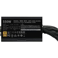 Блок питания Cooler Master MWE Gold 550 V3 ATX 3.1 Non-Modular MPE-5502-ACAAG-3BEU - Превью изображения №4 — Интернет-магазин Time-Shop