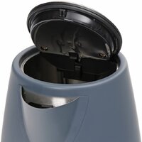 Электрический чайник Platinet Velvet Wooden (синий) - Превью изображения №8 — Интернет-магазин Time-Shop