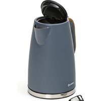 Электрический чайник Platinet Velvet Wooden (синий) - Превью изображения №4 — Интернет-магазин Time-Shop