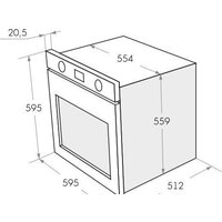 Электрический духовой шкаф MAUNFELD EOEH.5811S1 - Превью изображения №15 — Интернет-магазин Time-Shop
