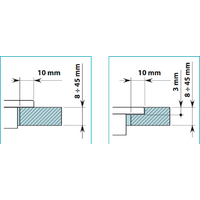 Варочная панель Falmec Piano Induzione 2 zone 88x42 - Превью изображения №4 — Интернет-магазин Time-Shop