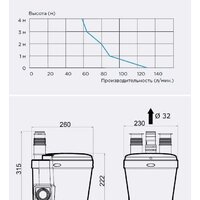 Канализационная установка SFA Saniswift - Превью изображения №3 — Интернет-магазин Time-Shop