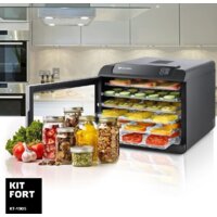 Сушилка для овощей и фруктов Kitfort KT-1905 - Превью изображения №7 — Интернет-магазин Time-Shop