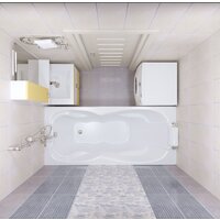 Ванна Triton Персей 190x90 (с каркасом) - Превью изображения №6 — Интернет-магазин Time-Shop