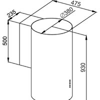 Кухонная вытяжка MAUNFELD Lee Side (C) 39 (черный) - Превью изображения №12 — Интернет-магазин Time-Shop