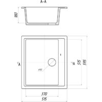 Кухонная мойка Wisent WA12-13 (с сифоном GER013) - Превью изображения №10 — Интернет-магазин Time-Shop