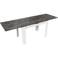 Кухонный стол Трия Промо тип 4 (белый/ателье темный) - Превью изображения №2 — Интернет-магазин Time-Shop